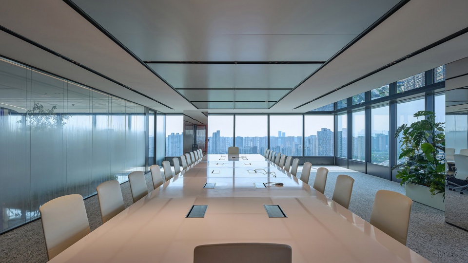 china resources land center office tower by dushe