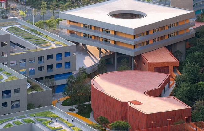 龙岗双子星学校，深圳 / URBANUS都市实践