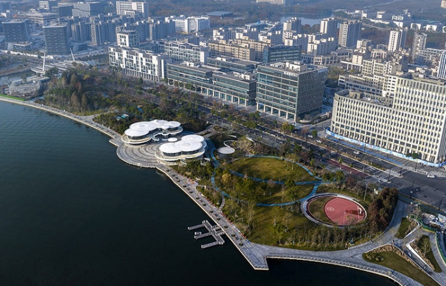  Renovation of Dishui Lake landscape belt by Arcplus Institute of Shanghai Architectural Design &#038; Research(Co.,Ltd.)