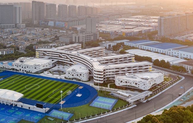  Wuxi Xinwu Shixin Experimental School by MINAX Architects