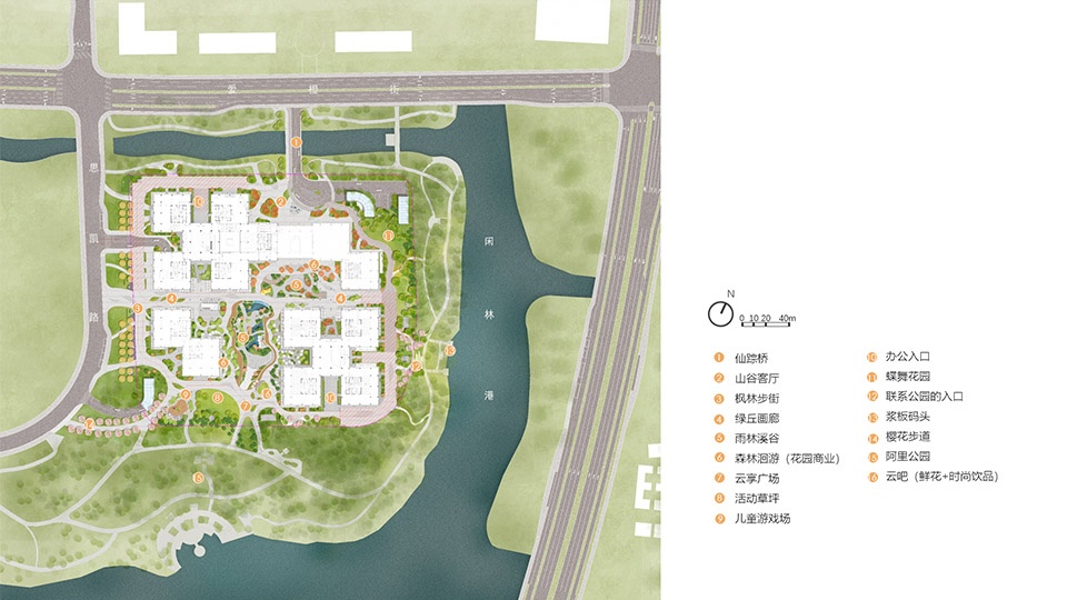 design of alibaba center hangzhou future park by ups work