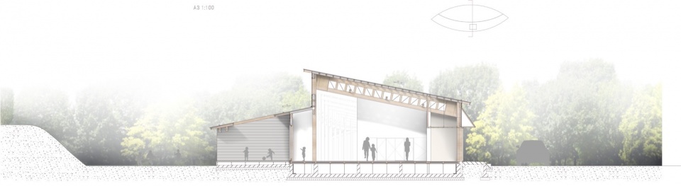 poppins nursery school karuizawa kazakoshi by nikken sekkei ltd
