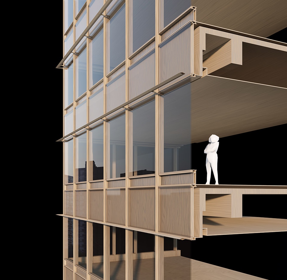 china resources land center office tower by dushe