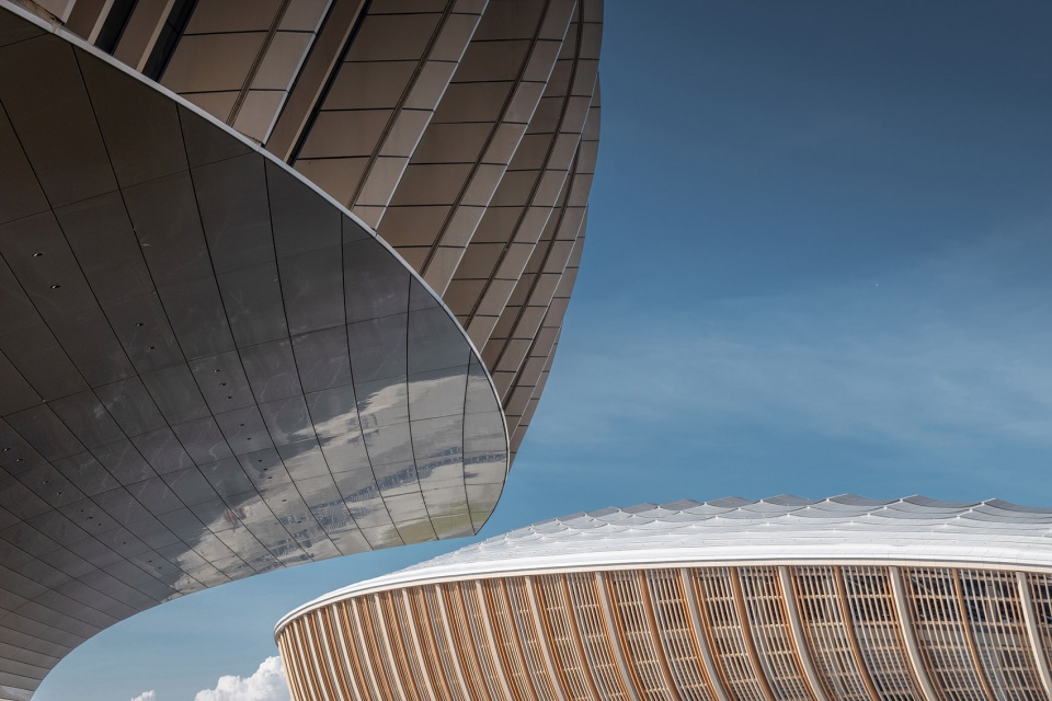 Greater Bay Area Sports Centre by Zaha Hadid Architects