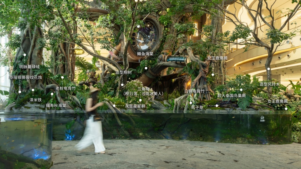 Overall Wonder Tree Installation Design