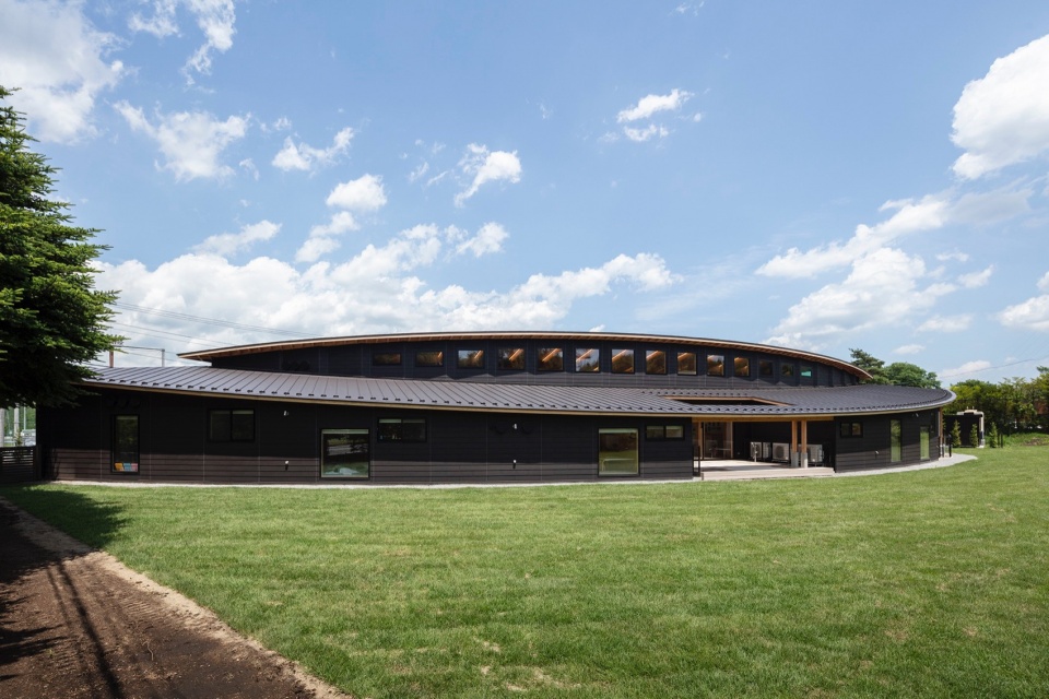 poppins nursery school karuizawa kazakoshi by nikken sekkei ltd