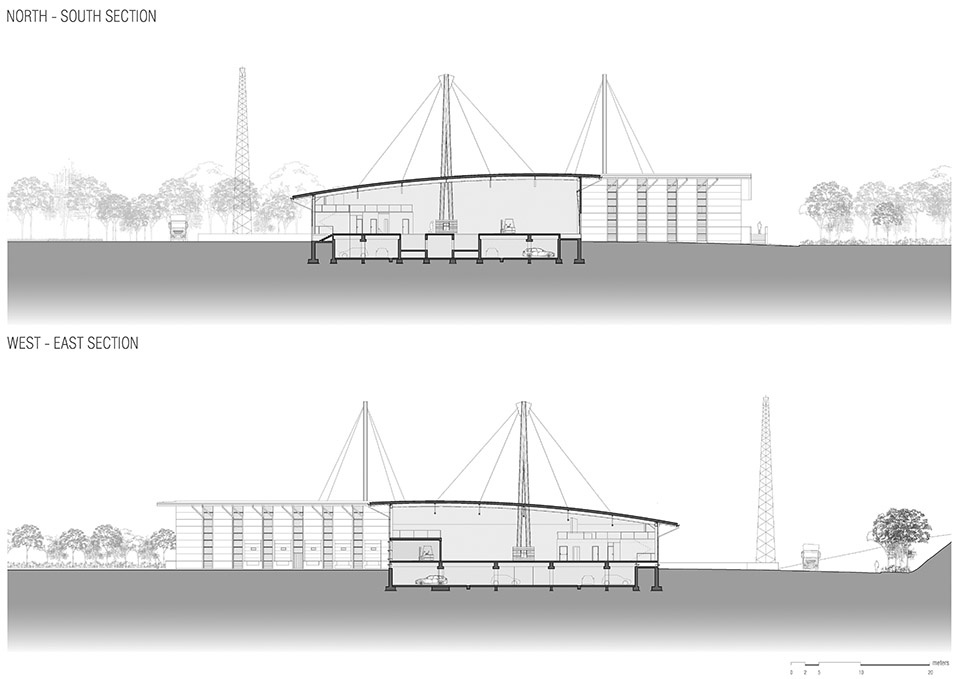 d b group logistics hangar by studio bressan studio botter