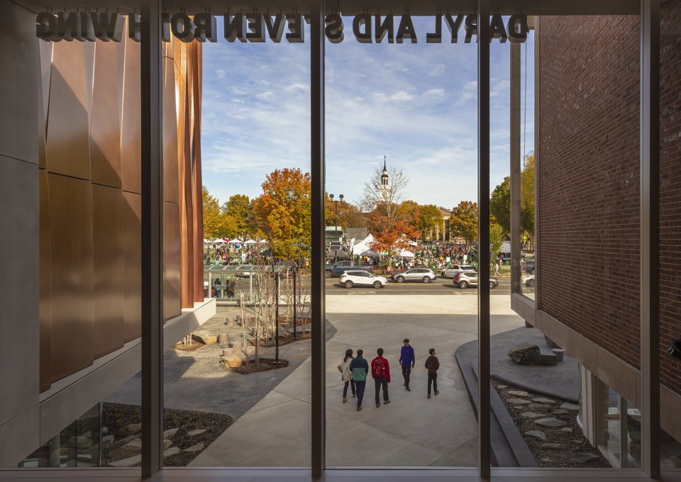 the hopkins center expansion by snohetta