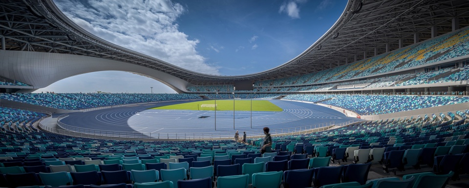 Greater Bay Area Sports Centre by Zaha Hadid Architects