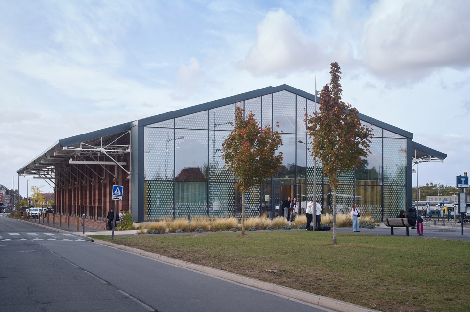 Robert Badinter Secondary School by Coldefy Relief Architecture