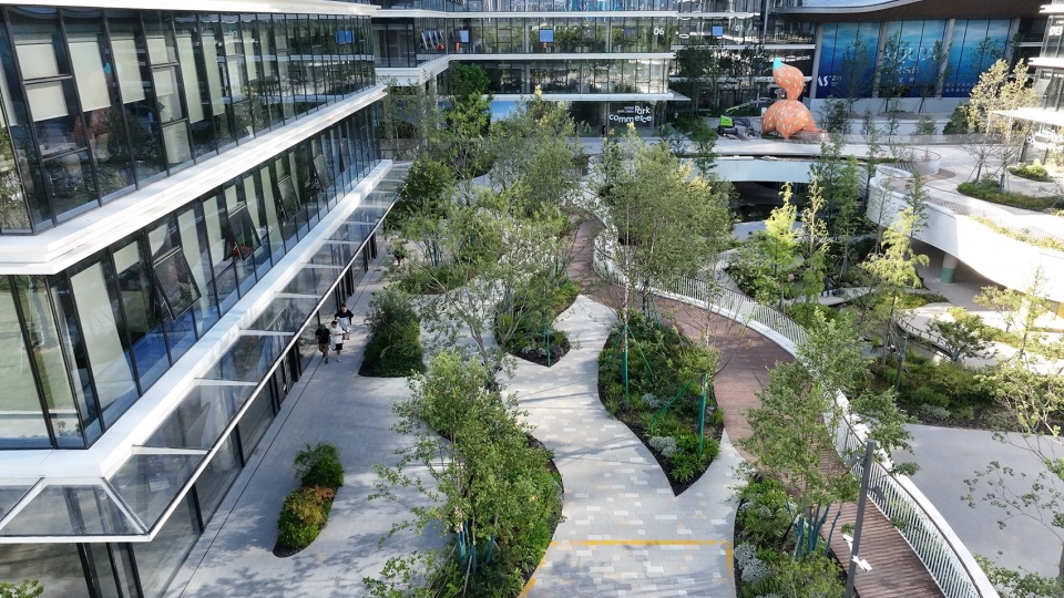 design of alibaba center hangzhou future park by ups work