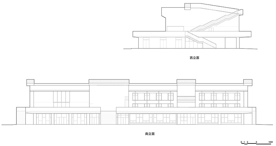 langtou gengxue education centre by fcjz