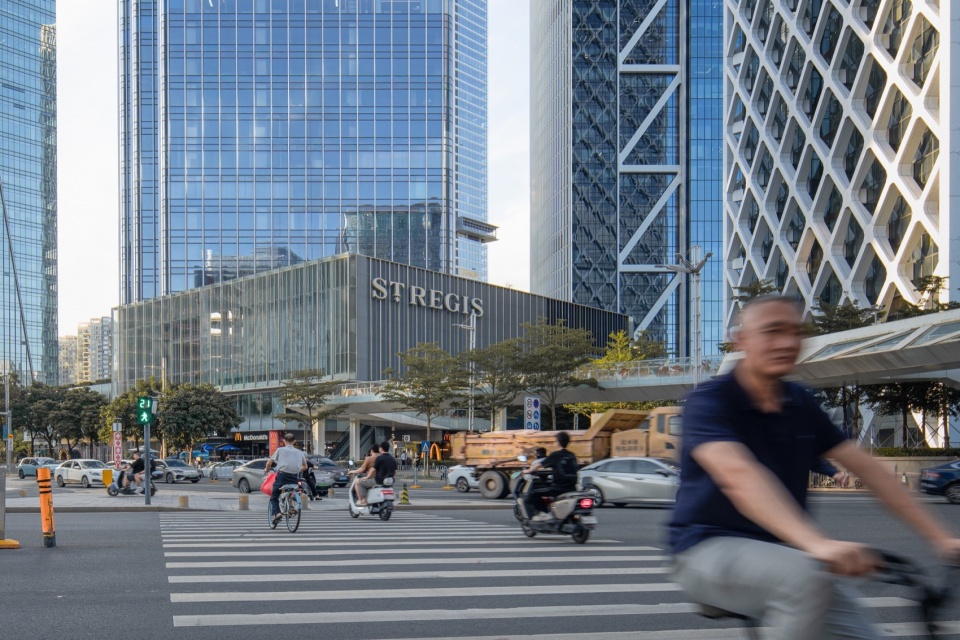 oct ruiwan tower and the st regis shenzhen baoan by aedas