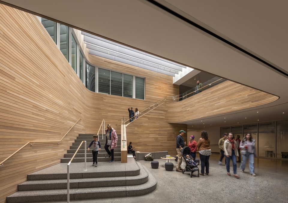 the hopkins center expansion by snohetta
