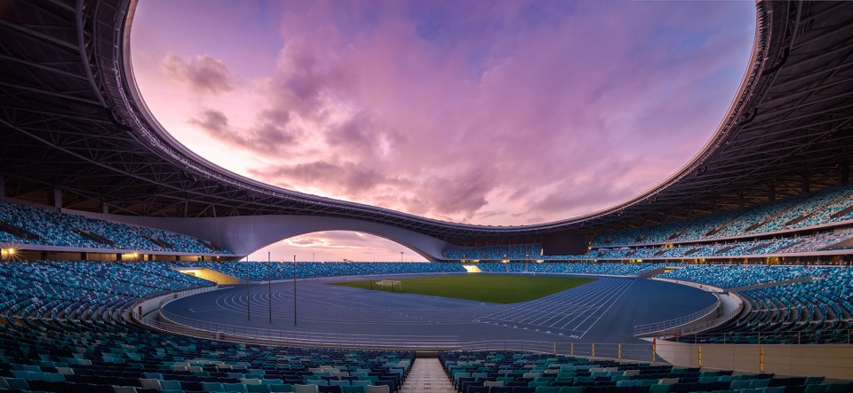 Greater Bay Area Sports Centre by Zaha Hadid Architects