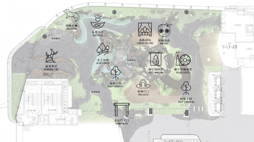 Overall Wonder Tree Installation Design