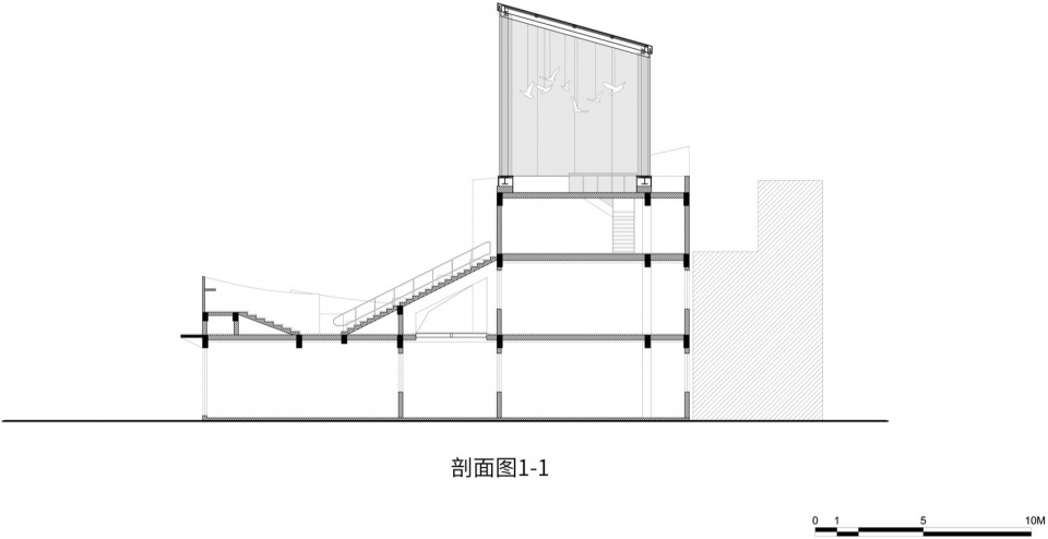 yanqian art center by vantree design