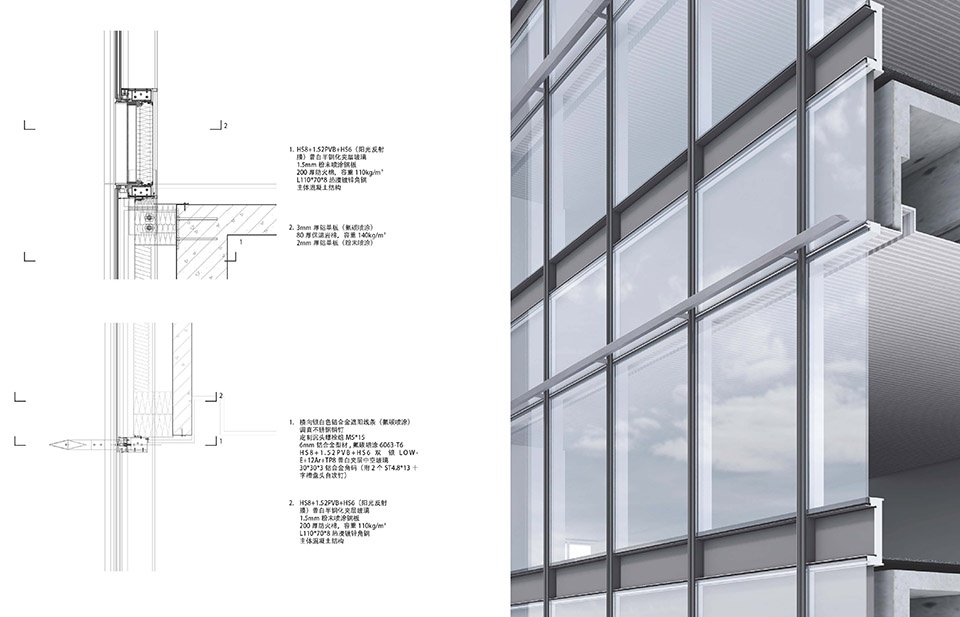 china resources land center office tower by dushe