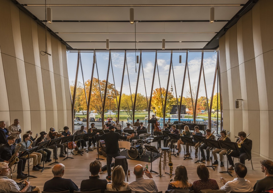 the hopkins center expansion by snohetta
