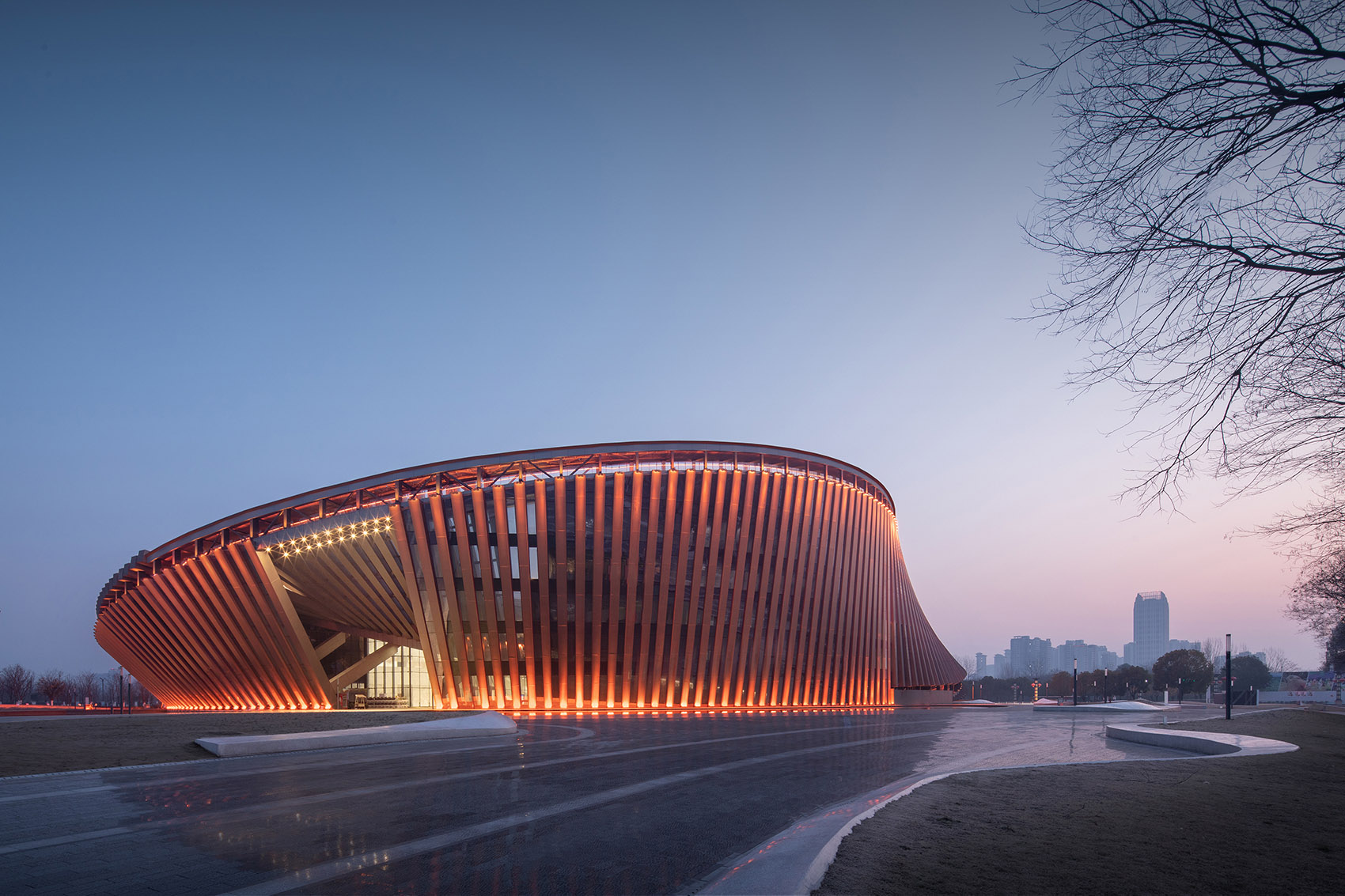 Tianhan Grand Theater Cultural Center by Beijing Institute of ...