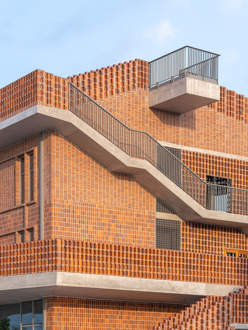 langtou gengxue education centre by fcjz