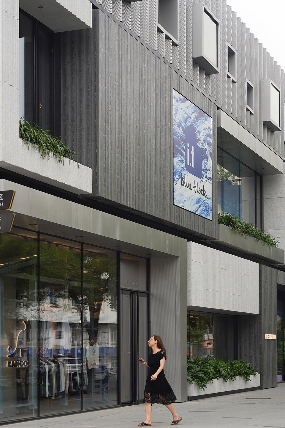 Facade and Public Space Renovation of the Street by moss architects