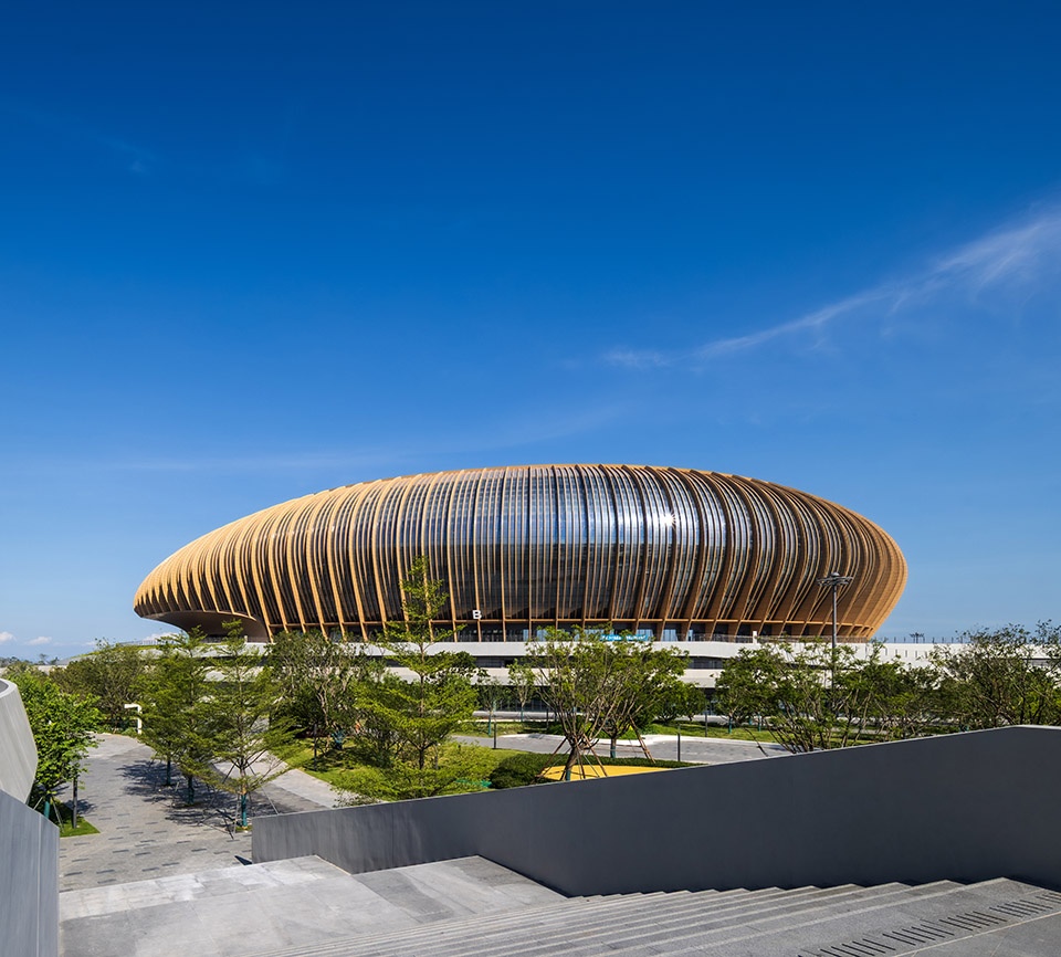 Greater Bay Area Sports Centre by Zaha Hadid Architects