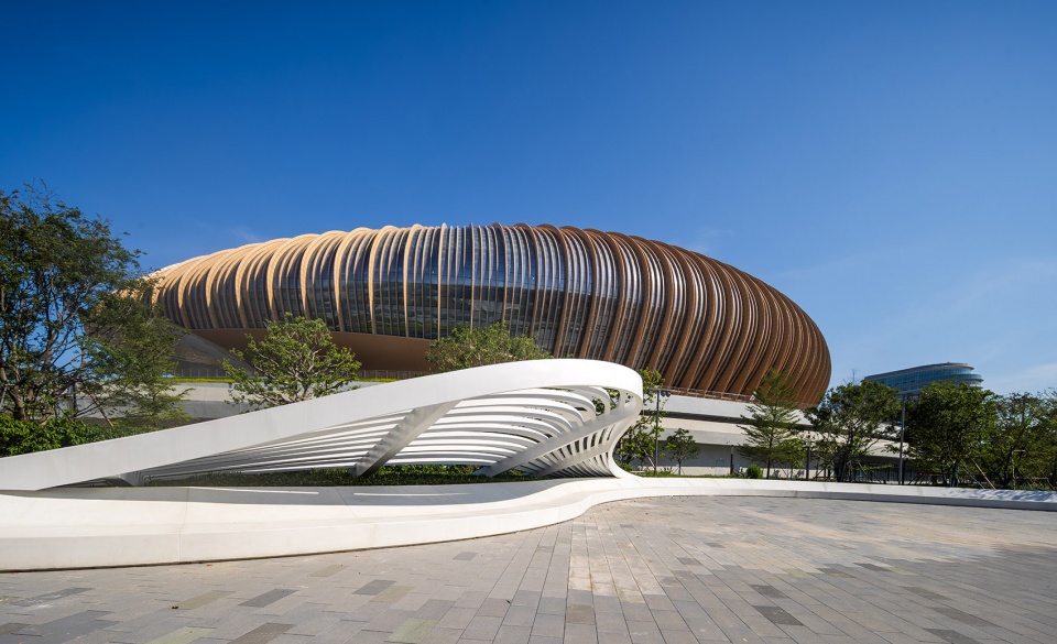 Greater Bay Area Sports Centre by Zaha Hadid Architects