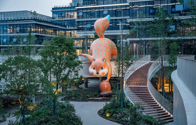 杭州未科阿里中心景观设计 / 阿普贝思