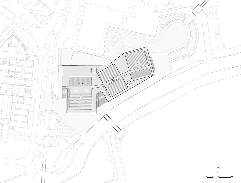 langtou gengxue education centre by fcjz