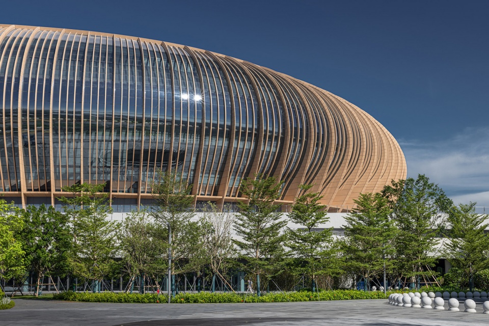 Greater Bay Area Sports Centre by Zaha Hadid Architects