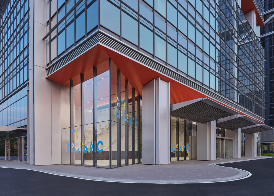 china resources land center office tower by dushe