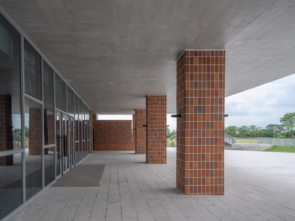 langtou gengxue education centre by fcjz