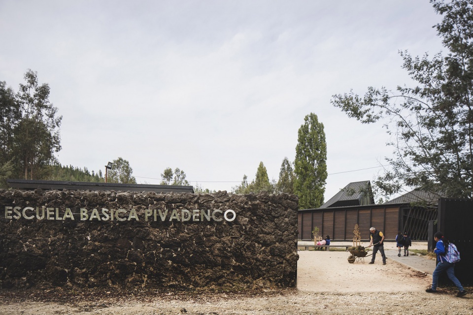 The social center of a territory