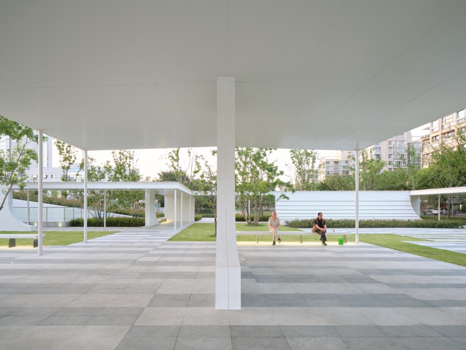 kunshan city square the above ground landscape architecture by dazhou and associates