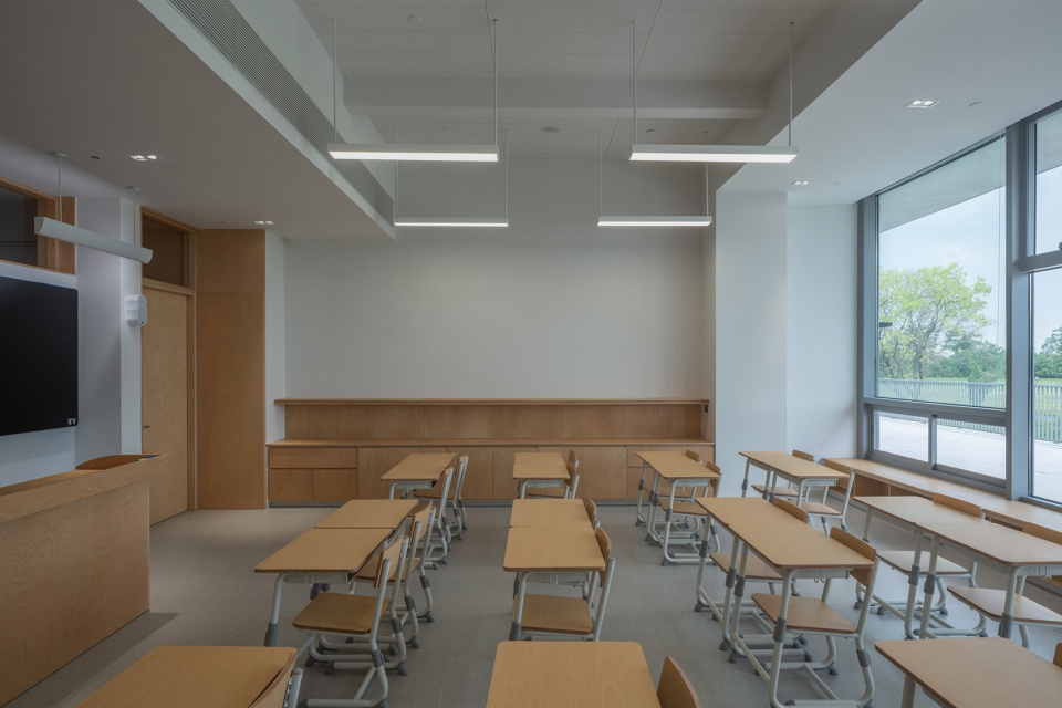 langtou gengxue education centre by fcjz