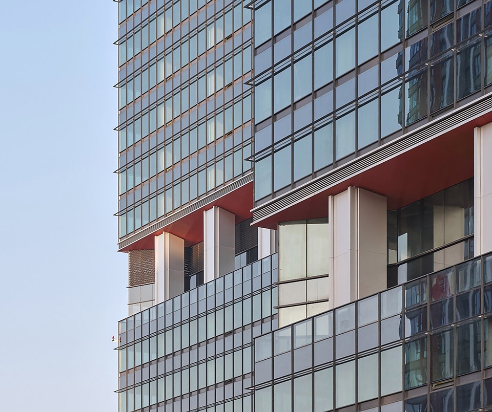 china resources land center office tower by dushe