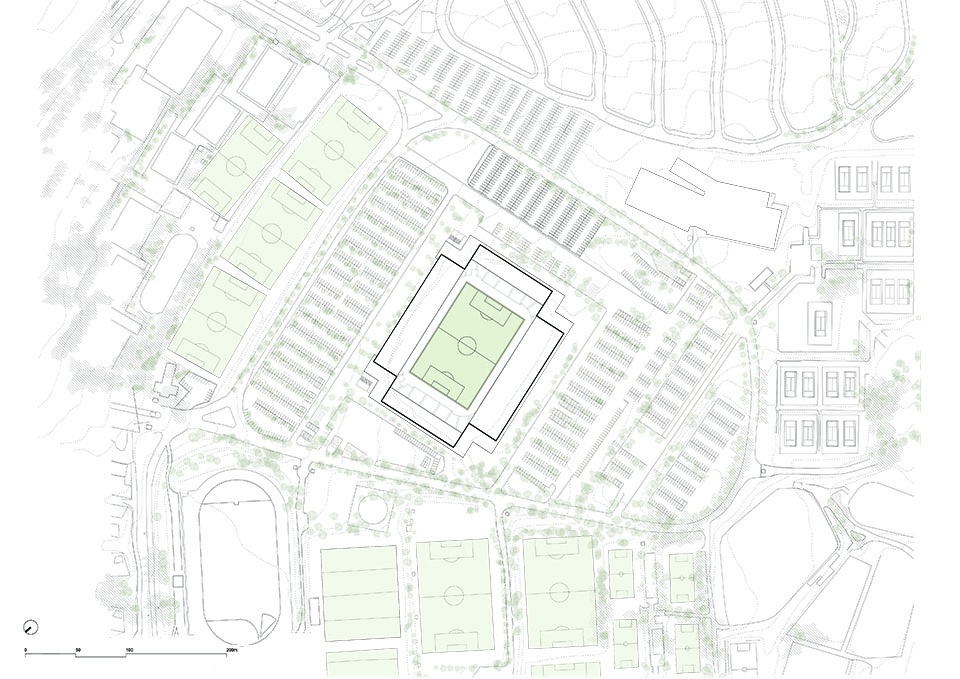 modernization project of universidad catolica stadium by idom