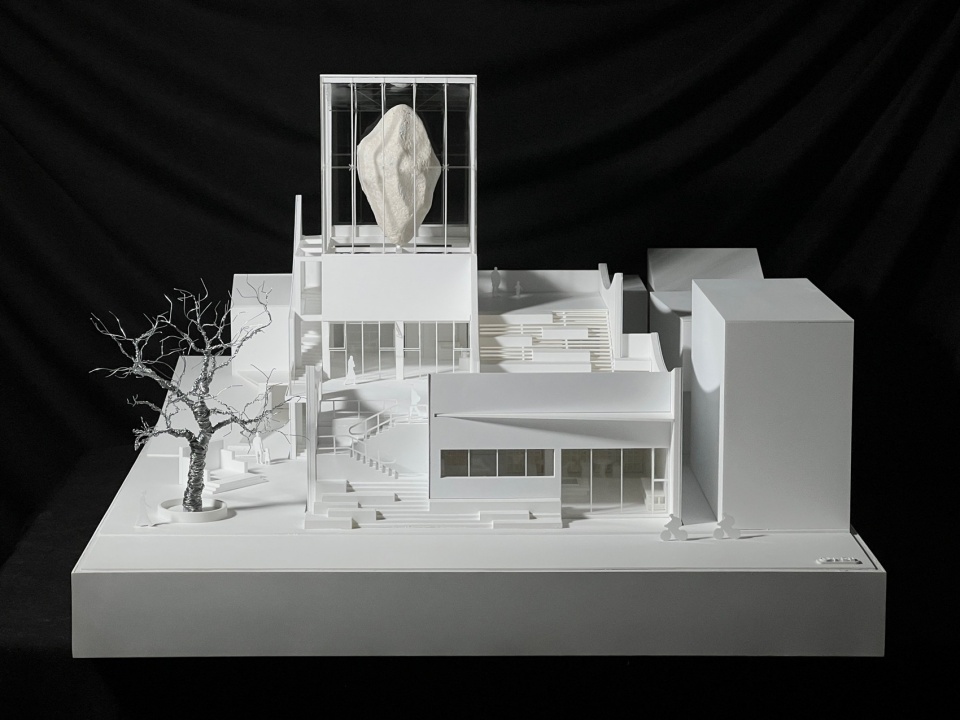 yanqian art center by vantree design