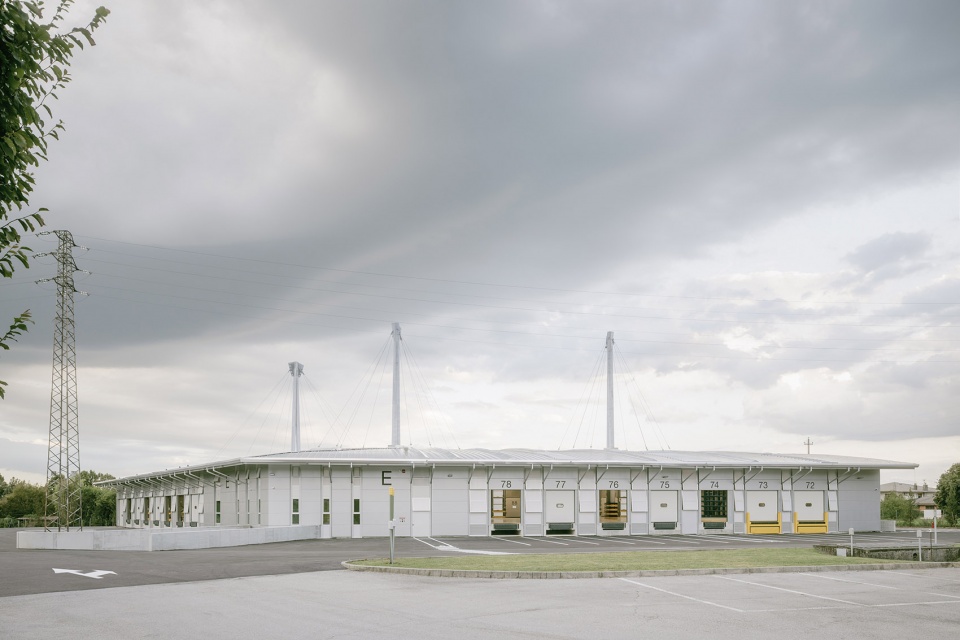 d b group logistics hangar by studio bressan studio botter