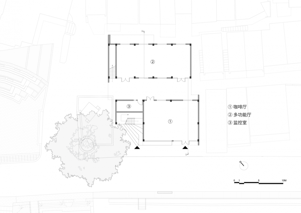 yanqian art center by vantree design