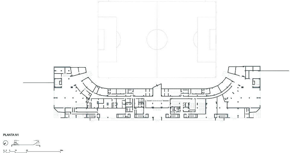 modernization project of universidad catolica stadium by idom