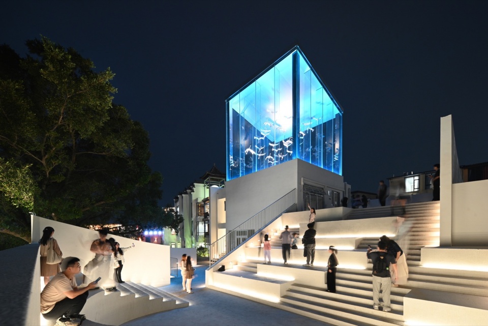 yanqian art center by vantree design