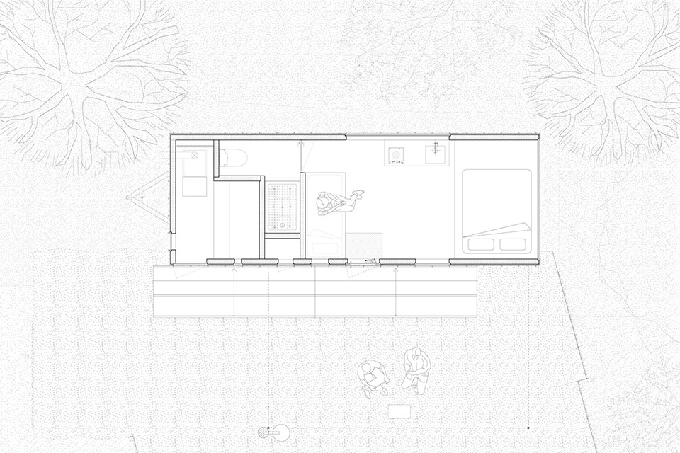 earthboat cave by pan projects