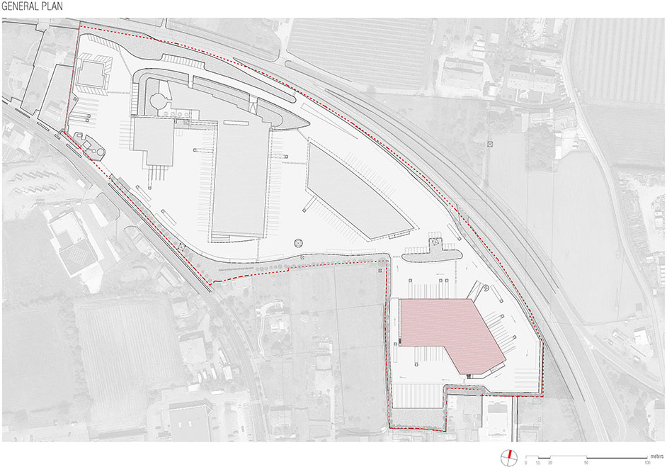 d b group logistics hangar by studio bressan studio botter