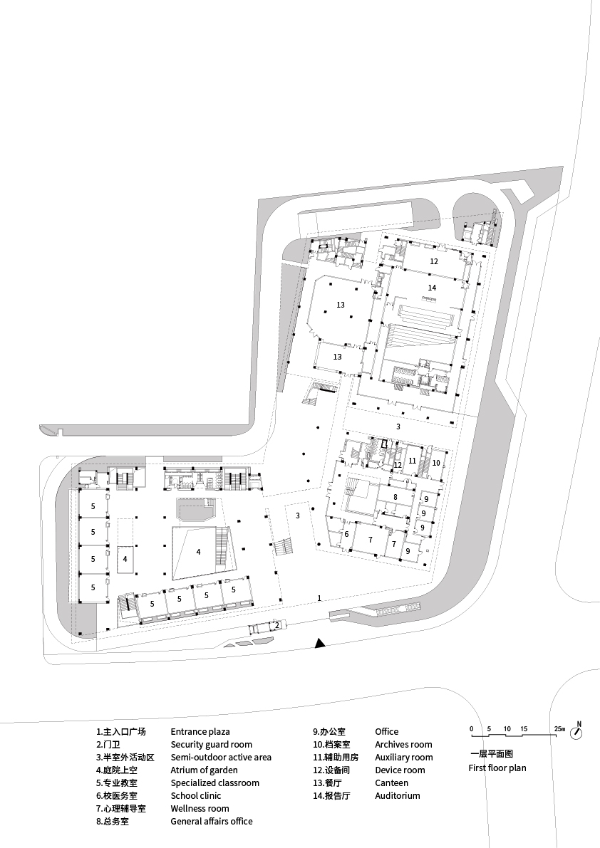 The Relocation and Expansion Project of Wuning Middle School in Putuo District Shanghai by Atelier Archmixing