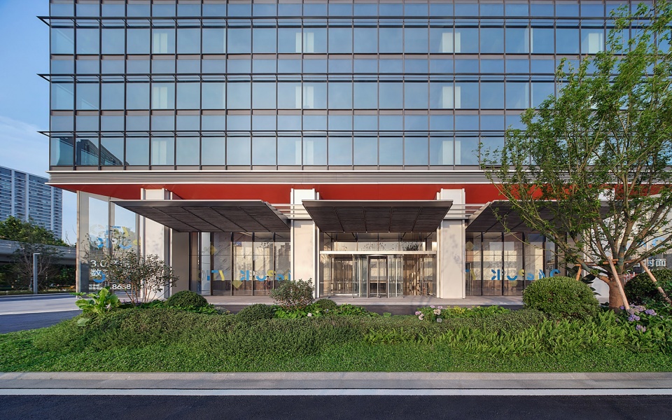 china resources land center office tower by dushe