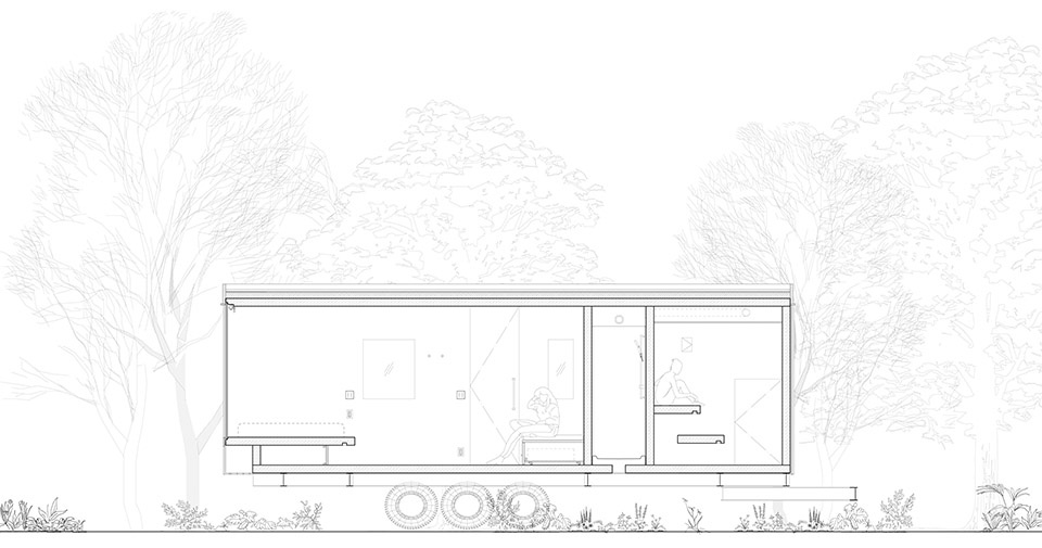 earthboat cave by pan projects