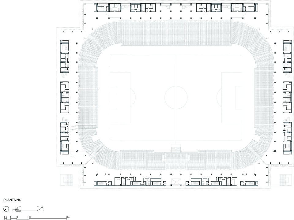 modernization project of universidad catolica stadium by idom