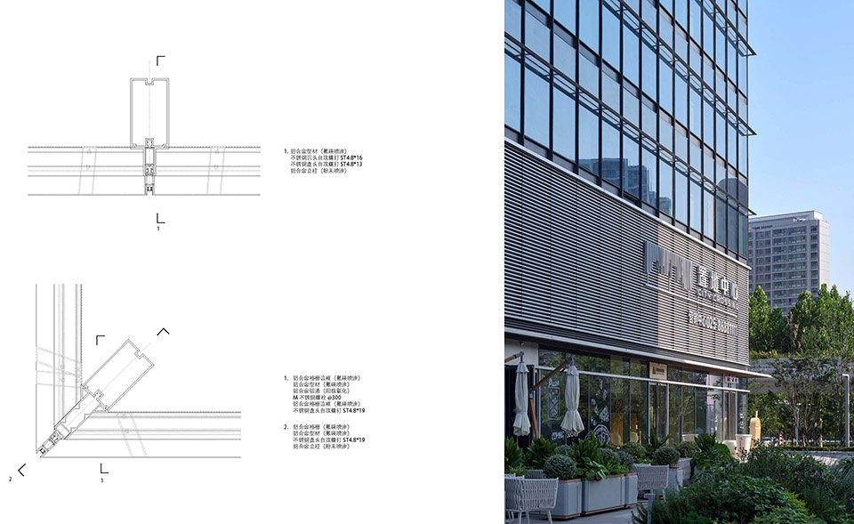 china resources land center office tower by dushe